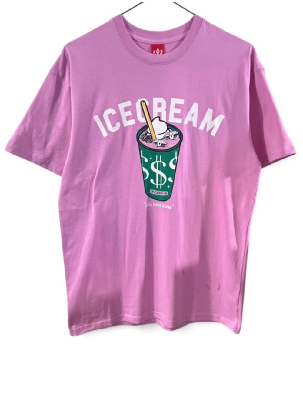 ICECREAM Pink Graphic T-Shirt Size Men’s Medium (NWT)